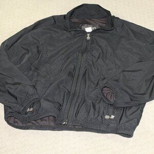 Kaelin 90s Vintage Men's XL Black Lightweight Snowboard Windbreaker Jacket
